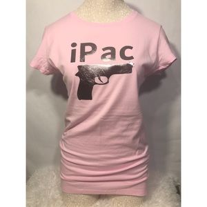 iPac pink fitted tee